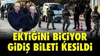 EKTİĞİNİ BİÇİYOR: GİDİŞ BİLETİ KESİLDİ..