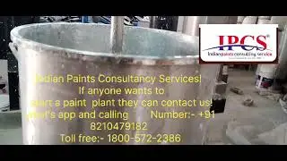 New Paint Plant Setup  I Cow Dung Paint Manufacturing