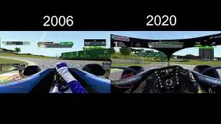 Lap Comparison 2006 Renault VS 2020 Renault!