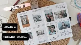 How To Create A Timeline Journal, Memory Journal | My True Life