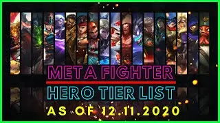 META FIGHTER HEROES DECEMBER 2020 | FIGHTER TIER LIST MOBILE LEGENDS 2020 (Part 1)