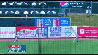 Jake Slaughter solo HR vs. RCT 8/28
