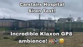 Carstairs Sirens - Incredible ambience at The State Hospital! 🏥🔊🤩