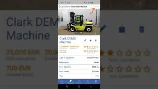 Forklift App - Seller View