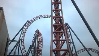 Copperhead Strike - Carowinds - Front Row (4K HD POV) - March 2024