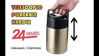 Custom logo name stainless steel thermos lunch box with containers Vacuum Flasks from Aliexpress