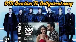 😲BTS REACTION TO BOLLYWOOD SONG 🎶 Chuttamalle- (DEVARA).💜😫💜