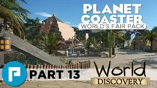 🌮 Mexico Complete & Ride POV - Planet Coaster World&rsquo;s Fair Pack Build - World Discovery Part 13