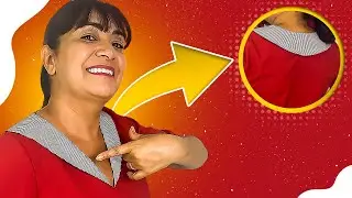 Como costurar GOLA MARINHEIRO - Série de golas#4