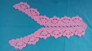 #Crochet#Simple#Collar 1February2021How To Crochet A Simple Collar/কুশিকাটার বড়দের জামার গলা