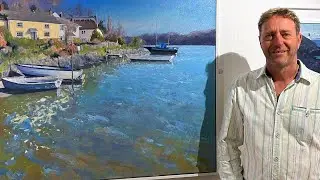 Art Exhibition Tour - A closer look at my work on display at Royal Cornwall Museum 2022