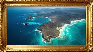 Serene Tropical Shores &ndash; 4K Beach Ambience for TV Background | 4K Frame TV Art