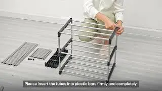 Mainstays 6 Tier Stackable Shoe Rack