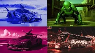 🔥 BLUE SHARK CAR 🆚 GREEN SPIDER 🆚 PINK SHARK PLANE 🆚 RED MONSTER BUSCRAZY BRAINROT | Tiles Hop EDM
