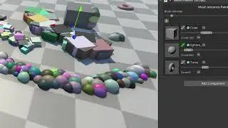 Mesh Instance Painter - Unity URP