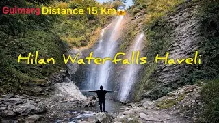 Hilan Waterfalls Khurshidabad Haveli Azad kashmir  - Just 15 km away from Gulmarg😱 - vlogs by Tayyab