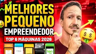 Qual a MELHOR MÁQUINA de CARTÃO para PEQUENO EMPREENDEDOR em 2026 | Análise Completa