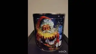$3 Popcorn tin DIY