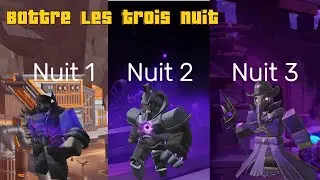 ROBLOX TDS| [FR] Battre tout les trois nuit en une game! FT Djcashflow
