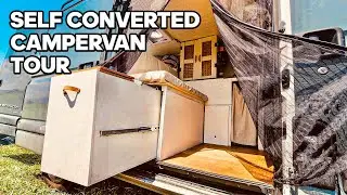 CAMPERVAN TOUR - DIY SURFER CAMPER VAN
