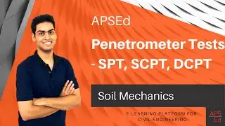 Penetrometer Tests - SPT, SCPT, DCPT | Soil Mechanics