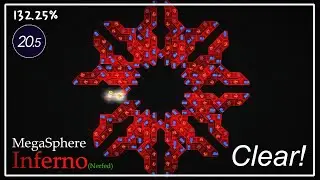 ADOFAI | MegaSphere - Inferno(Nerfed) CLEAR!!! (First EU Clear)