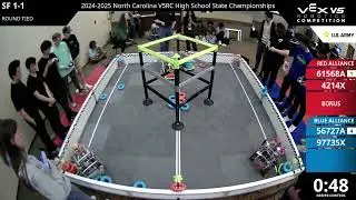 North Carolina Regionals : SF #1-1 - 61568A & 4214X vs 56727A & 97735X - Auton + Driver