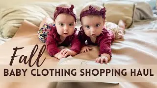 Baby Clothing Shopping Haul | Shop With Me | Twin Baby Girls | Cute Baby Outfits | SAHM DITL
