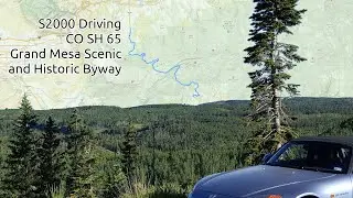 Driving CO 65 in a Honda S2000