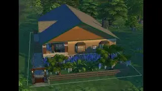I built a Triple Wide Mobile home in Sims4