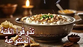 The most delicious Syrian Fatteh: Sandwanat Fatteh and Lamb Tongues