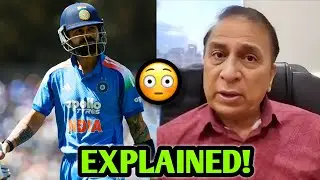 Virat Kohli Gloves Gesture EXPLAINED by Sunil Gavaskar 😳 India Vs Australia ODI Virat Kohli News