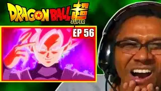 GOKU BLACK SE TRANSFORMA EM SUPER SAIYAJIN ROSE | PAI REAGINDO | DRAGON BALL SUPER EP 56