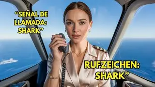 La radio qued&oacute; en silencio sobre el oc&eacute;ano, hasta que una voz femenina surgi&oacute;: piloto Shark!!