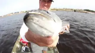 Captain Roger Bump with a Speckled Trout | Jacksonville Fishing Trips