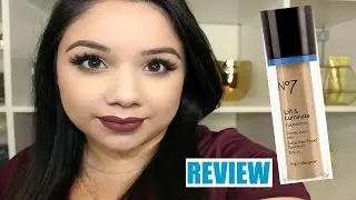 No7 Lift & Luminate Foundation | Review and Demo