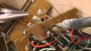VOX Continental 301H Contact Repair Part 1