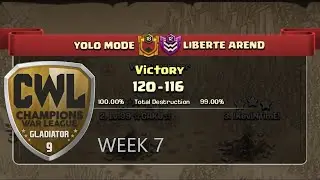 CWL GLADIATOR : [YOLO MODE] vs [LIBERTE AREND]