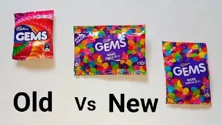 Cadbury Gems Old Vs New |