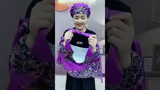 Cooking apron #ethnic style apron headscarf sleeves #ethnic style apron# apron kitchen cooking apron