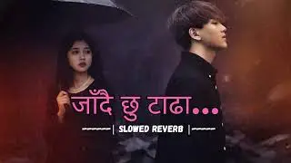 Jadai Chhu Tadha (जाँदै छु टाढा...) 🥺❤️‍🩹 | Slow Reverb Emotional Song | Nepali Song Lofi | AI SONG
