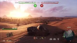 M-II-Y Tier VII, Sand River Map, MVP, World of Tanks