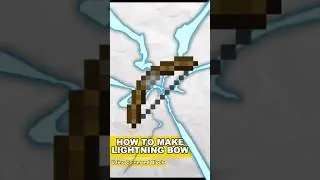How to make lightning bow without any mods #minecraft