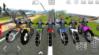 Juego De Motos - US Police Motor Bikes Impossible Driving #1 - Game Offroad Outlaws Android GamePlay