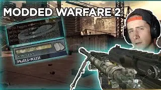 NOSCOPE MULTI & SPLIT 5ON HEADSHOT!! | MODDED WARFARE 2 Ep. 1! (MW2 Highlights) @xRitzz