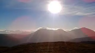 Beinn Chaorach summit panorama