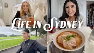 Sydney home vlog | marathon training gone wrong, wedding dress shopping, eating out