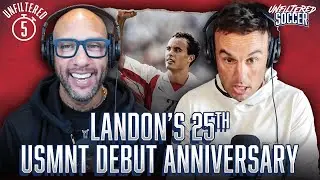 Landon Donovan Recalls His USMNT Debut 25 Years Later