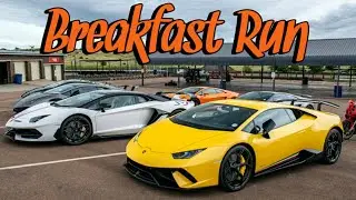 Lamborghini Club of South Africa breakfast run and go karting.