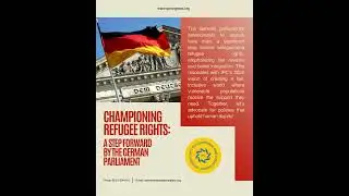 #InternationalParliamentariansCongress #IPCongress #RefugeeRights #HumanDignity #Germany #AsylumLaws